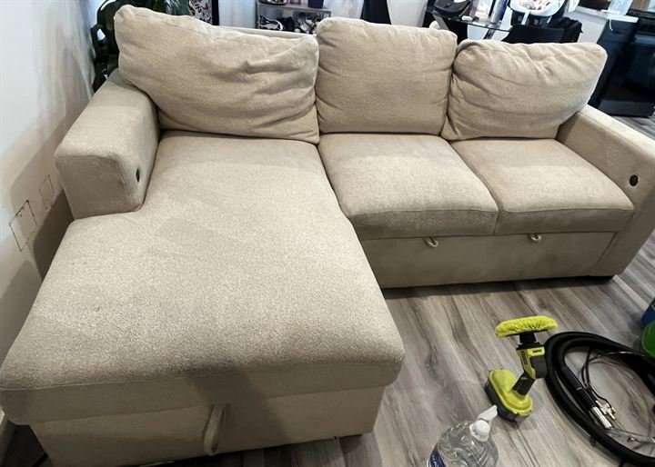 Deep Couch stain removal – Los Angeles California