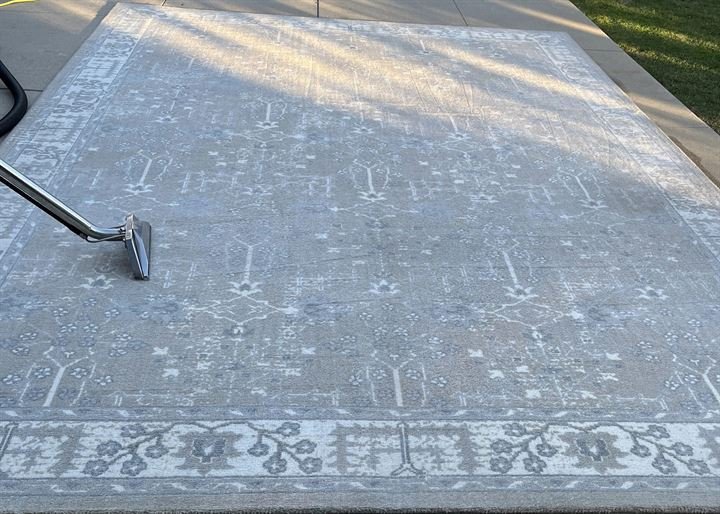 f4 Before and after rug cleaning in Glendale CA